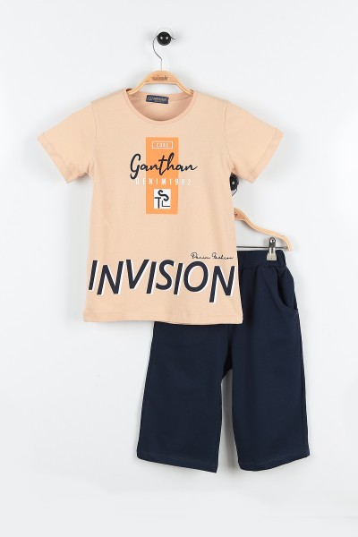 bej-9-12-yas-invision-baskili-sortlu-erkek-cocuk-takim-170216