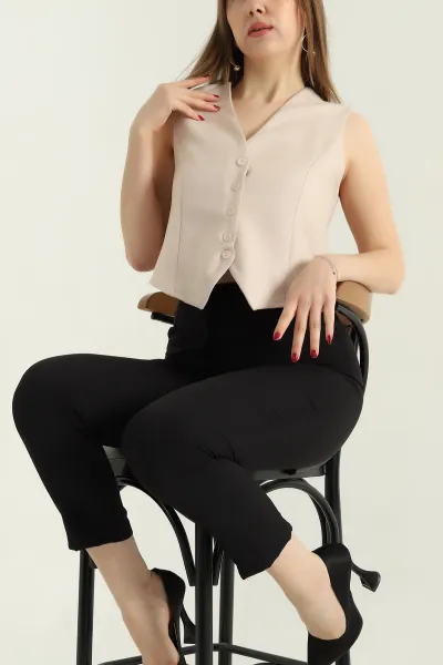 bej-dugmeli-fitilli-bayan-yelek-336741