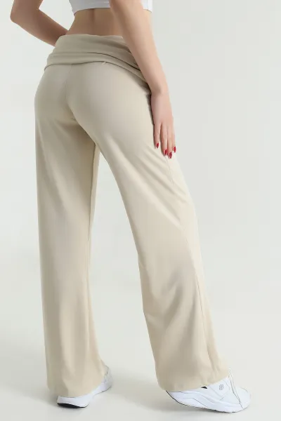 Bej Likralı Oysho Kadın Pantolon 473760