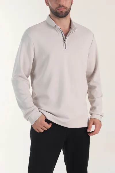 bej-oysho-kumas-dugmeli-polo-yaka-erkek-sweatshirt-406022