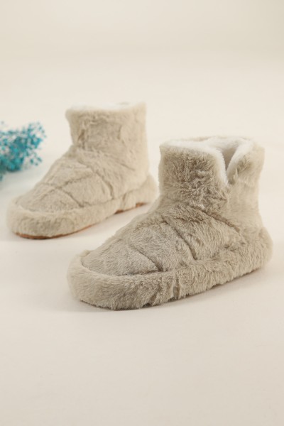 Bej Peluş Panduf 209772