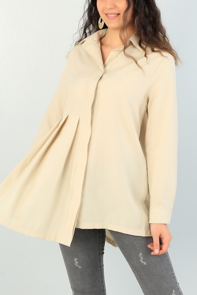 bej-pile-tasarim-poplin-gomlek-tunik-66608