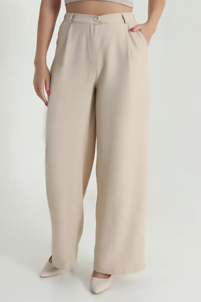 bej-pileli-cep-detay-bol-paca-keten-kadin-pantolon-479575