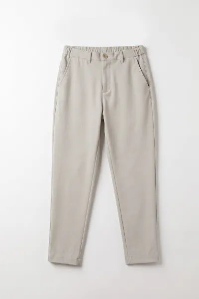 Bej Regular Fit Yeni Sezon Erkek Pantolon 493243