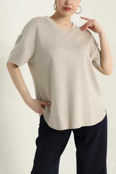 bej-v-yaka-oval-kesim-oysho-kadin-bluz-433837