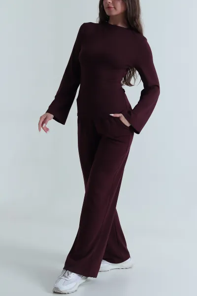 Bel Lastikli Modal Kadın İkili Takım 486212