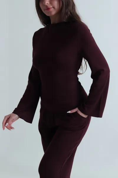 Bel Lastikli Modal Kadın İkili Takım 486212