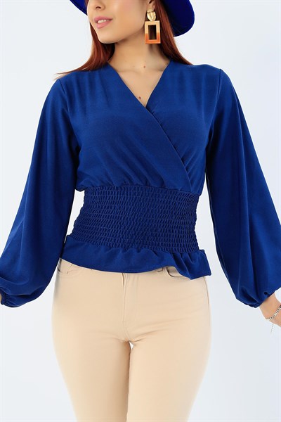 Beli Gipeli İndigo Bluz 31735