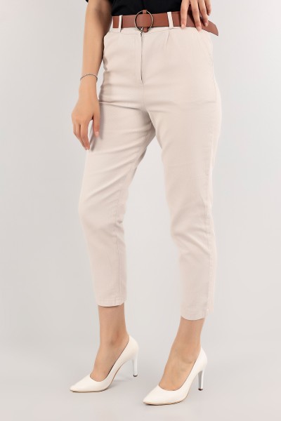 Beli Lastikli Bayan Gabardin Pantolon 115396