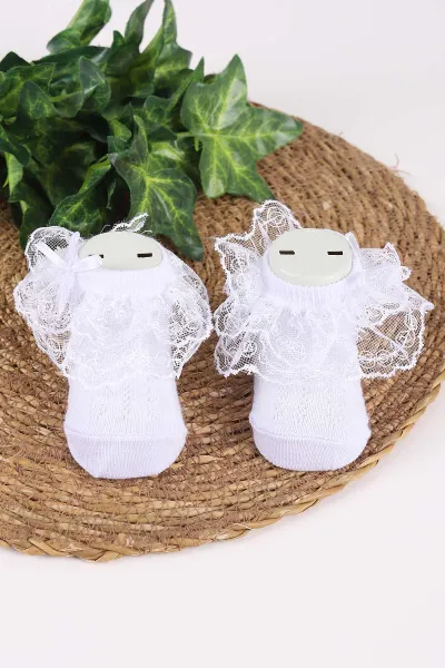 beyaz-0-6-ay-tullu-kiz-bebek-corap-467505