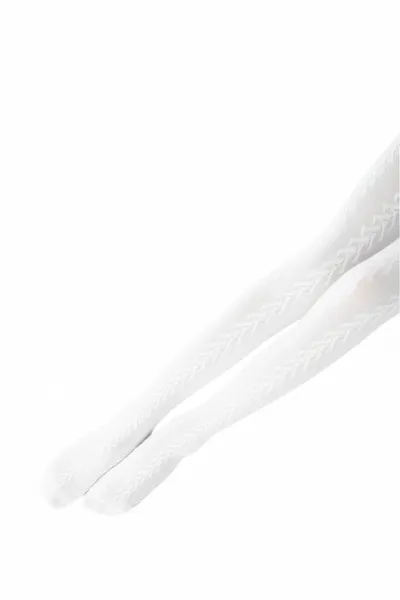 Beyaz 10 Penti  Pretty  Fancy 80  Den Triko Kız Çocuk Külotlu Çorap 421826