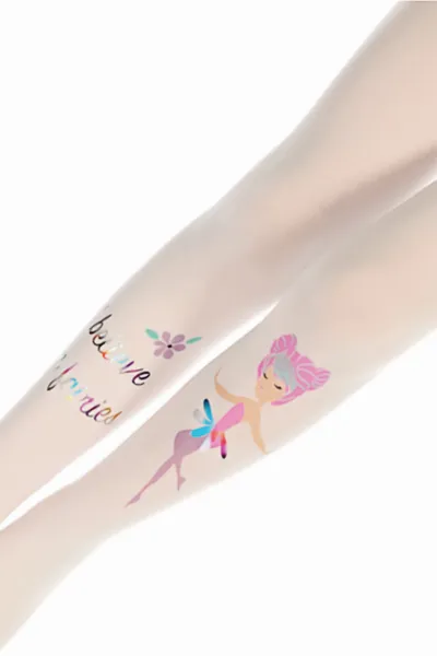 Beyaz 10 Penti  Pretty  Little Princess  40 Den Kız Çocuk Külotlu Çorap 421688