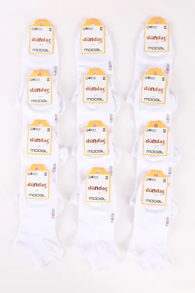 beyaz-12li-dort-mevsim-kadin-modal-soket-patik-corap-36-40-465562