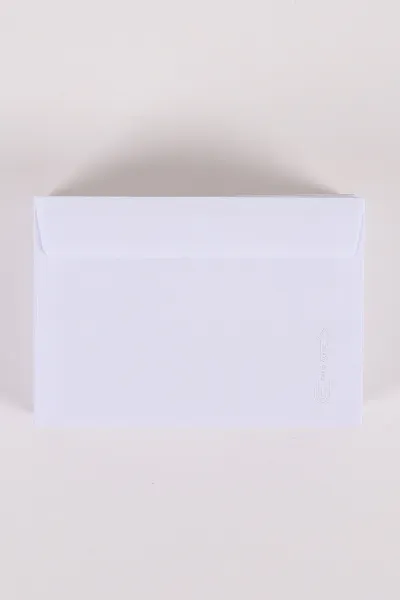 Beyaz 15x10 Cm Oyal Mektup Zarfı Kare 100'lü Yapışkanlı 457685
