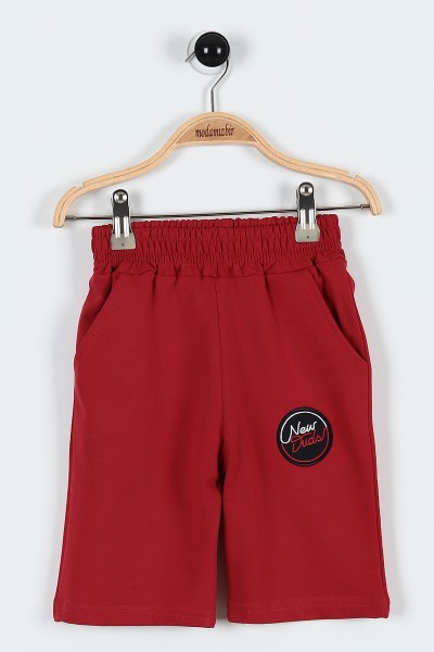Beyaz (3-6 Yaş) New Duds Nakışlı Yakalı Düğme Detaylı Erkek Bebe Takım 183595