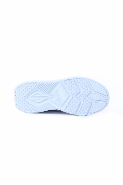 Beyaz (31-35 Filet) Cırtlı Lastikli Sport Baskılı Kız  Çocuk Spor Ayakkabı 169064