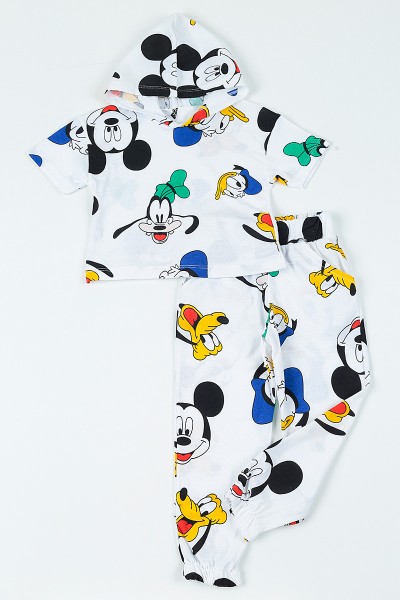 beyaz-3-8-yas-kapusonlu-miki-mouse-baskili-kiz-cocuk-pijama-takimi-108800