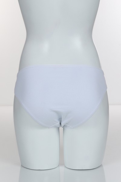 Beyaz 4280 Bikini Ön Kareli Bant Arka Pamuk Külot 101760