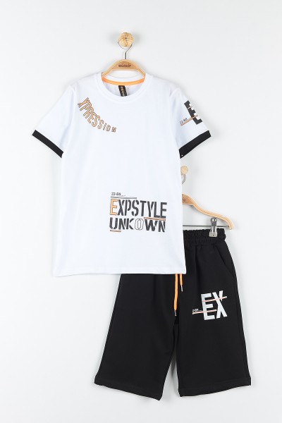 beyaz-9-12-yas-expstyle-baskili-cep-detayli-erkek-cocuk-takim-177438