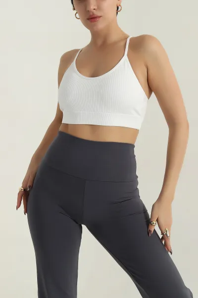 Beyaz Askılı Destekli Kadın Büstiyer 411407