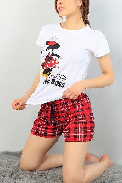 beyaz-baskili-bayan-sort-pijama-takimi-67015