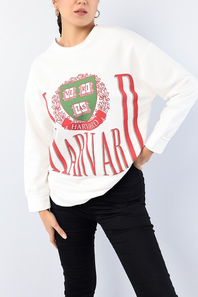 beyaz-baskili-bayan-sweat-tunik-75650