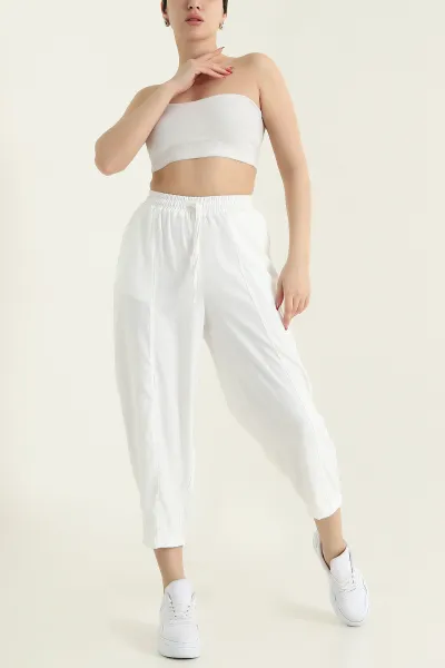 beyaz-beli-lastikli-diagonel-kadin-salvar-pantolon-433279
