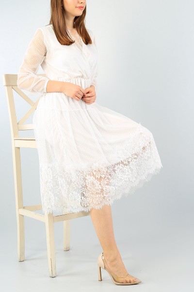 beyaz-beli-lastikli-tul-tasarim-elbise-57837