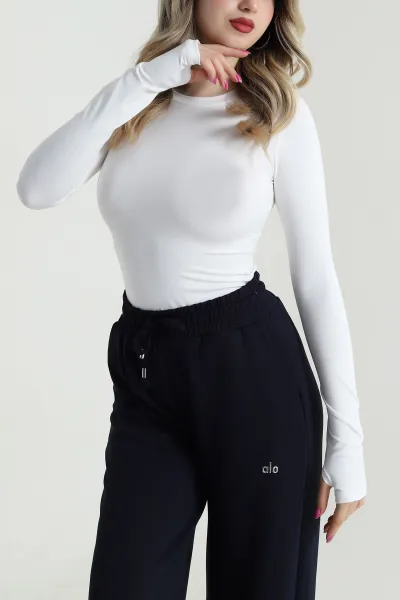Beyaz Belize Kadın Zıbın Bluz 484359