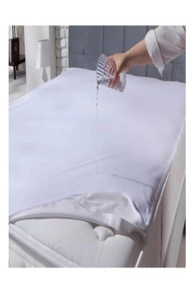 Beyaz 160x200 Sıvı geçirmez Alez 205619