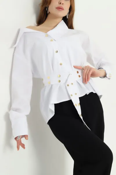 beyaz-citcitli-kayik-yaka-bayan-poplin-gomlek-337811