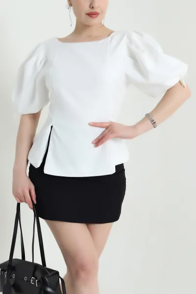 beyaz-double-kumas-balon-kol-kadin-bluz-455910