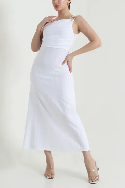 beyaz-fermuarli-tokali-keten-kadin-elbise-471073
