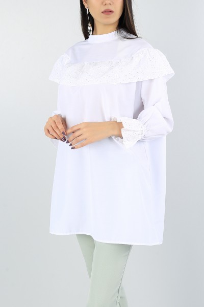 beyaz-fisto-islemeli-bayan-poplin-tasarim-56379