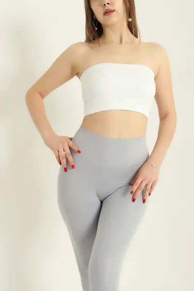 Beyaz Fitilli Kaplı Straplez Büstiyer 332734