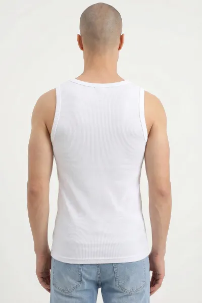 Beyaz Fitilli Likralı Erkek Sporcu Atlet 453844