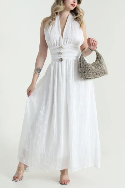 beyaz-gipeli-tencel-kadin-elbise-478566