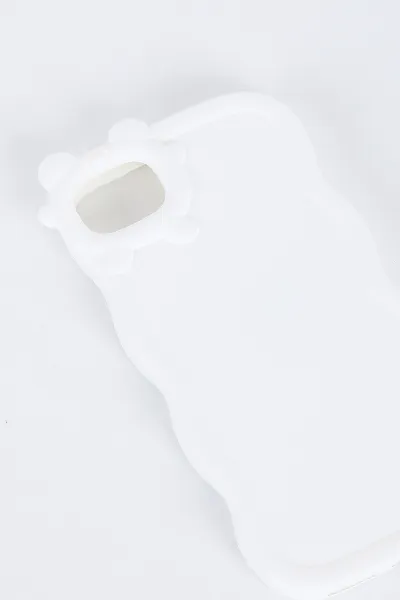 Beyaz Iphone 7 Iphone 8 ve Iphone SE Uyumlu Micky Mouse Serisi Yumuşak Slikon Telefon Kılıfı 391227
