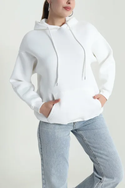 beyaz-kapsonlu-sardonlu-uc-ip-kadin-sweat-484981