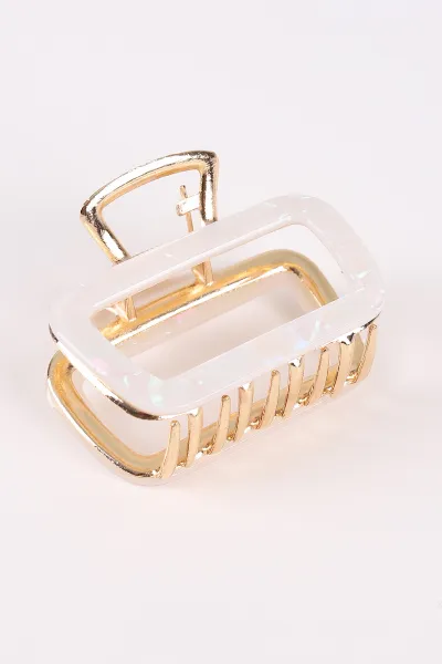 Beyaz Kare Model Metal Mandal Toka 464336