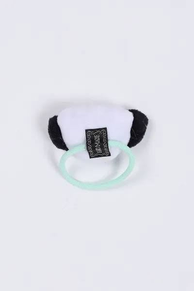 Beyaz Köpek  Figürlü Peluş Lastik Toka 401688
