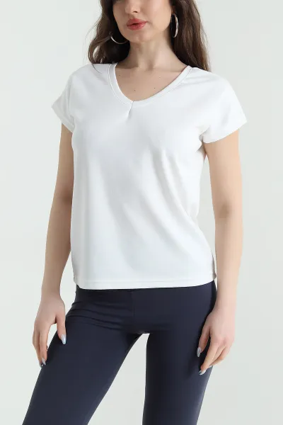 beyaz-likrali-oysho-kadin-bluz-449275