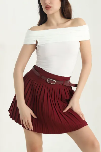 Beyaz Madonna Yaka Sendy Kadın Bluz 342956