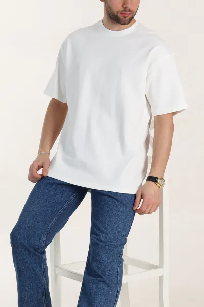 beyaz-oversize-double-face-kumas-basic-erkek-tisort-340531