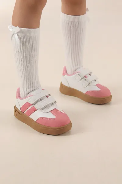 beyaz-pembe-26-30-cirtli-isikli-kiz-cocuk-spor-ayakkabi-438655