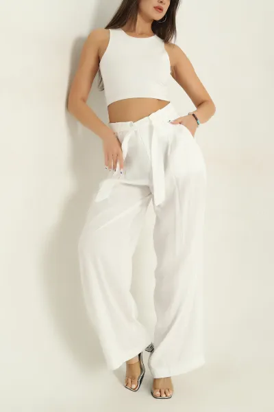 beyaz-pilelil-genis-paca-kadin-modal-pantolon-371773