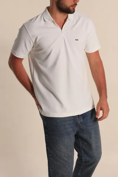beyaz-regular-fit-dokulu-fermuarli-polo-yaka-erkek-tisort-277201