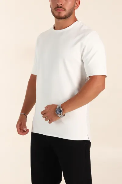 beyaz-relaxed-fit-iki-ip-yirtik-yaka-detayli-basic-erkek-tisort-347590