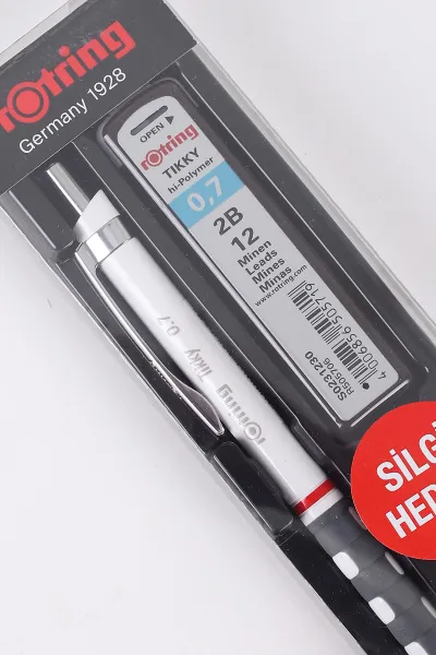 Beyaz Rotring Tikky 0.7 Uçlu Kalem Seti 429689