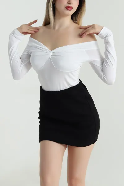 Beyaz Sandy Kadın Bluz 489865